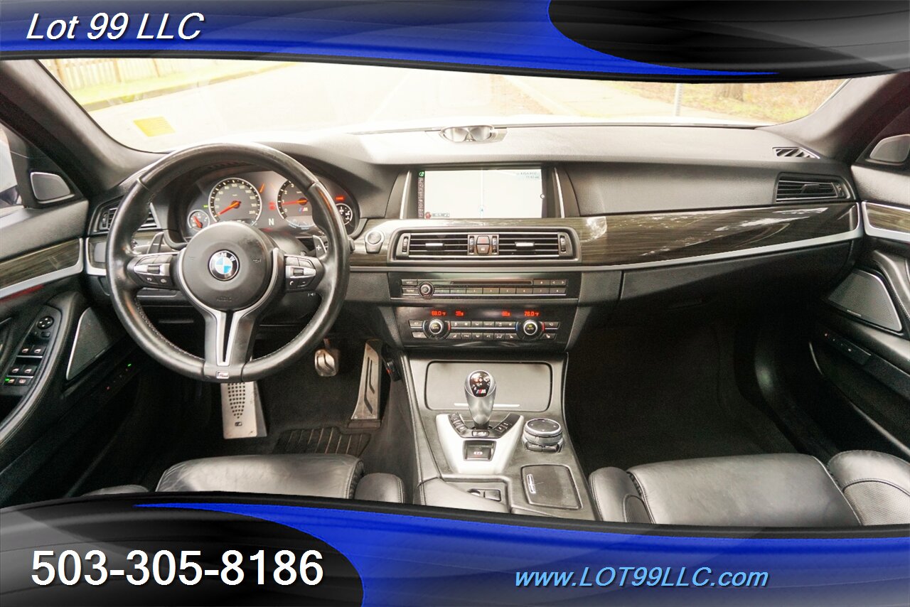 2015 BMW M5 ONLY Only 83K ALPINE WHITE Leather MOON GPS 20S   - Photo 2 - Milwaukie, OR 97267