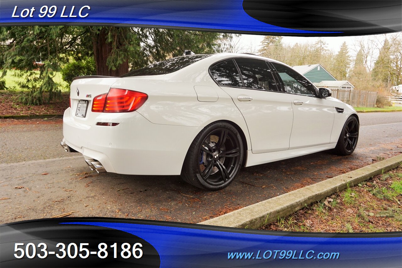 2015 BMW M5 ONLY Only 83K ALPINE WHITE Leather MOON GPS 20S   - Photo 9 - Milwaukie, OR 97267