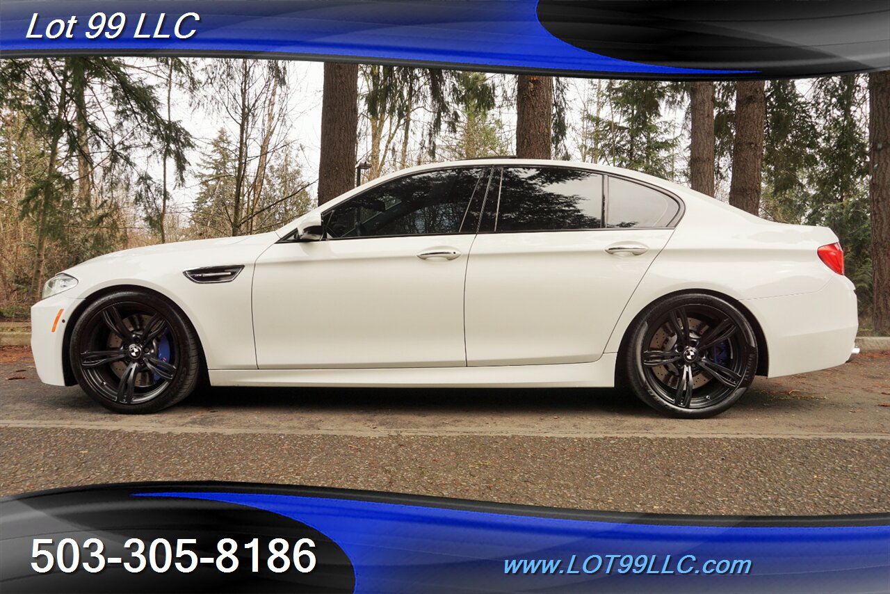 2015 BMW M5 ONLY Only 83K ALPINE WHITE Leather MOON GPS 20S   - Photo 1 - Milwaukie, OR 97267