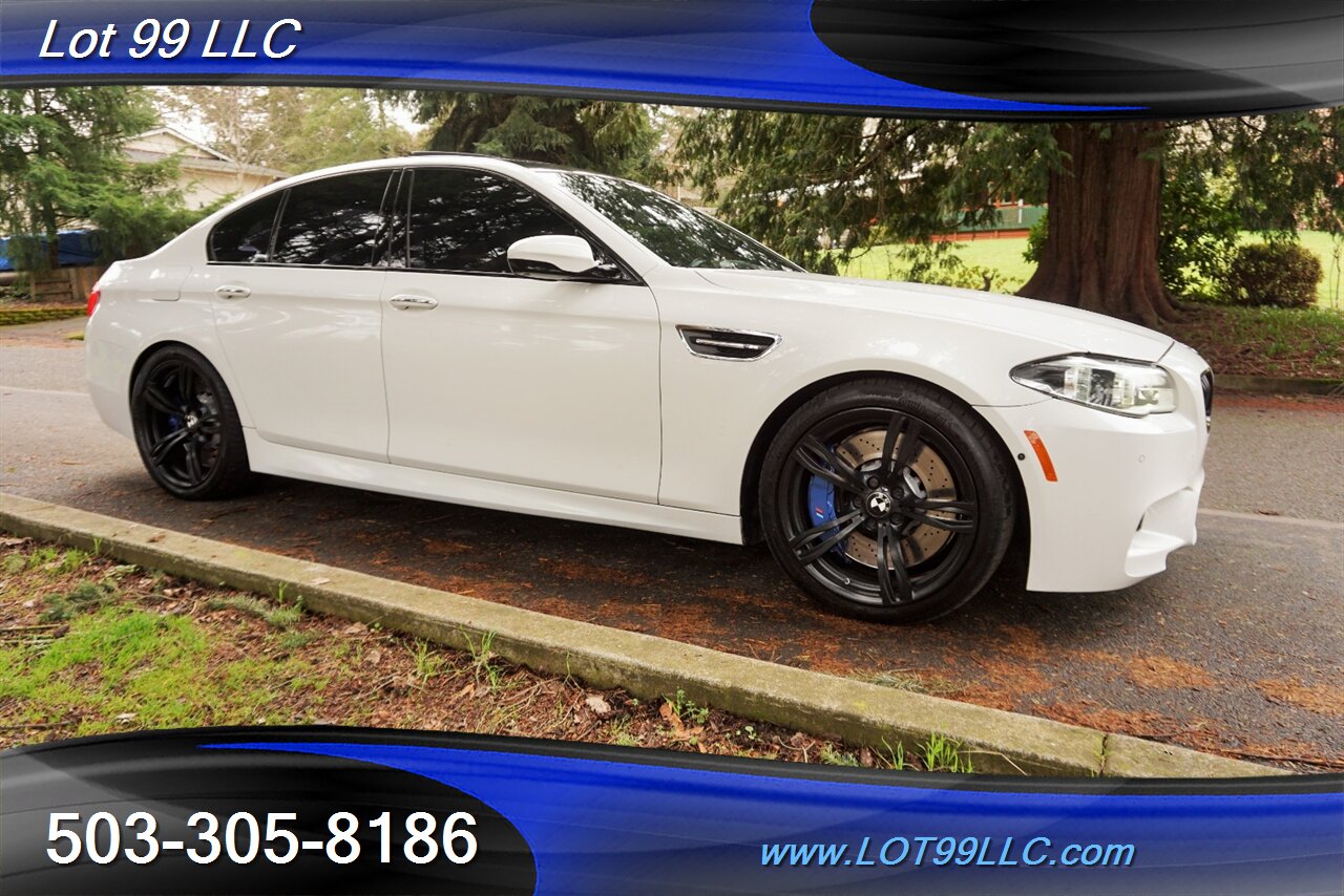 2015 BMW M5 ONLY Only 83K ALPINE WHITE Leather MOON GPS 20S   - Photo 7 - Milwaukie, OR 97267