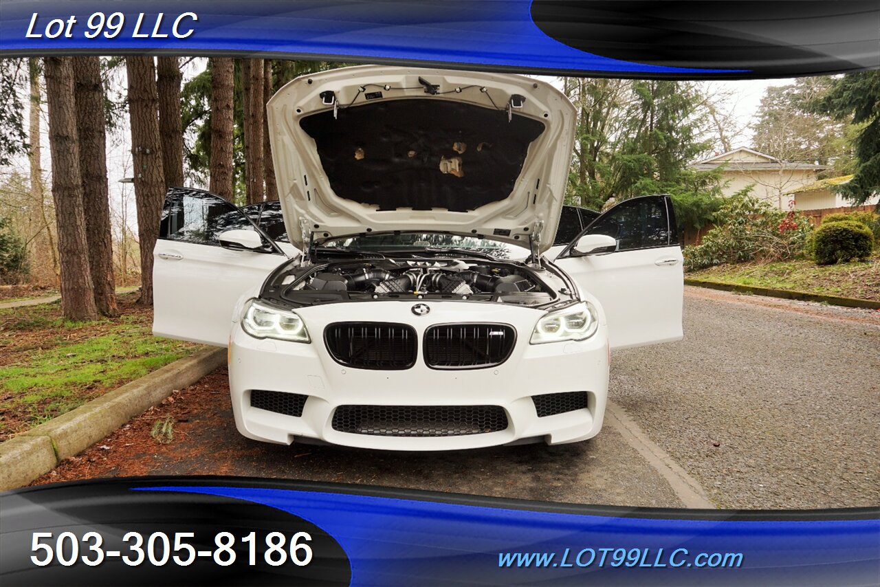 2015 BMW M5 ONLY Only 83K ALPINE WHITE Leather MOON GPS 20S   - Photo 32 - Milwaukie, OR 97267