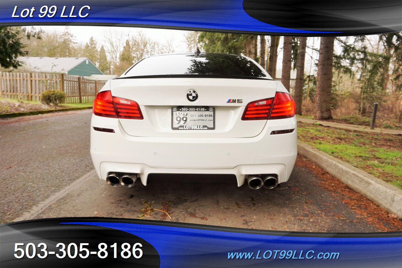 2015 BMW M5 ONLY Only 83K ALPINE WHITE Leather MOON GPS 20S   - Photo 10 - Milwaukie, OR 97267