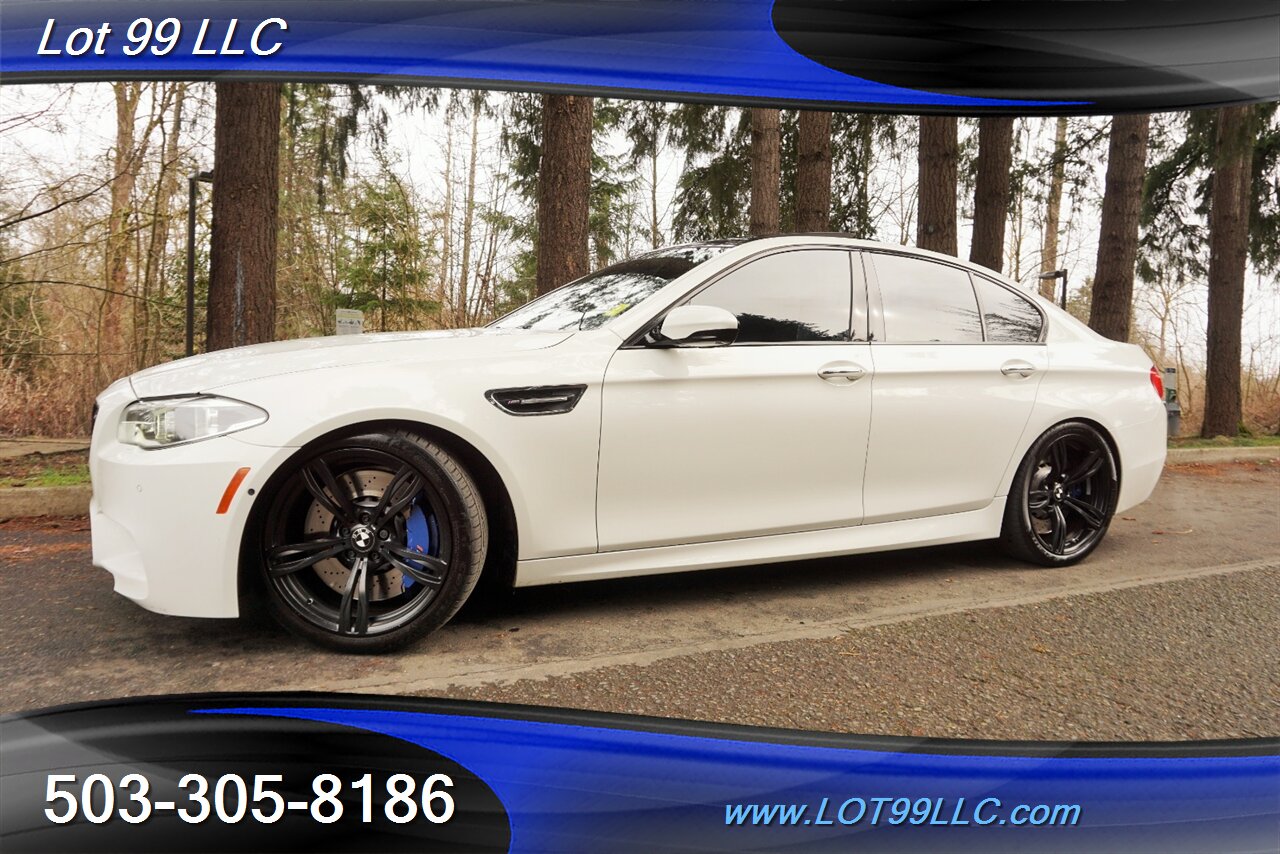 2015 BMW M5 ONLY Only 83K ALPINE WHITE Leather MOON GPS 20S   - Photo 5 - Milwaukie, OR 97267