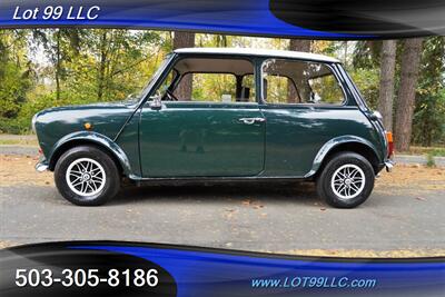 1974 MINI Cooper Classic British Racing Green 4 Speed White Roof Coupe