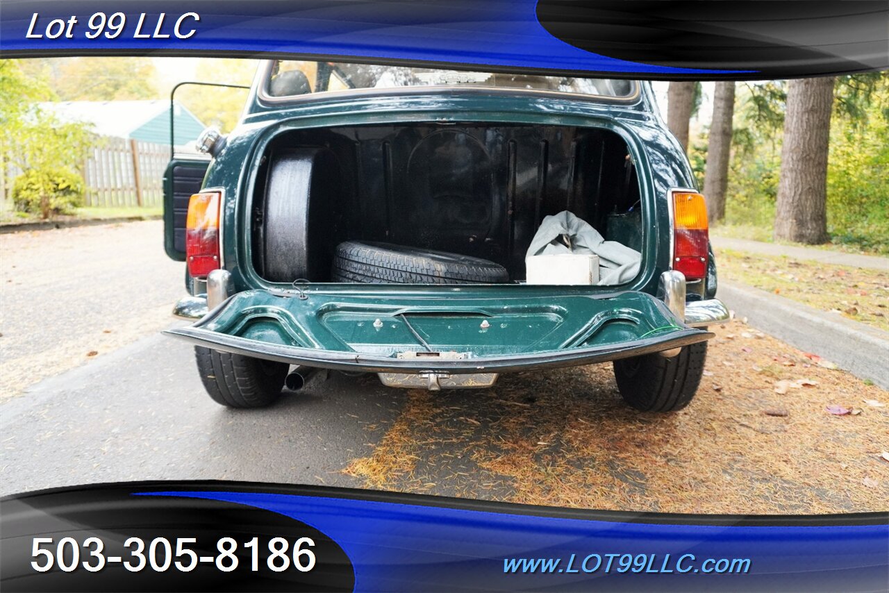 1974 MINI Cooper Classic British Racing Green 4 Speed White Roof   - Photo 19 - Milwaukie, OR 97267