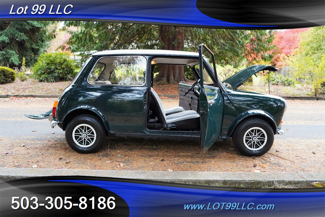 1974 MINI Cooper Classic British Racing Green 4 Speed White Roof   - Photo 25 - Milwaukie, OR 97267