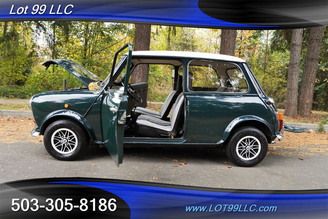 1974 MINI Cooper Classic British Racing Green 4 Speed White Roof   - Photo 23 - Milwaukie, OR 97267