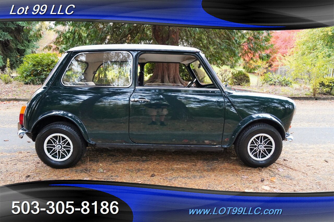 1974 MINI Cooper Classic British Racing Green 4 Speed White Roof   - Photo 8 - Milwaukie, OR 97267