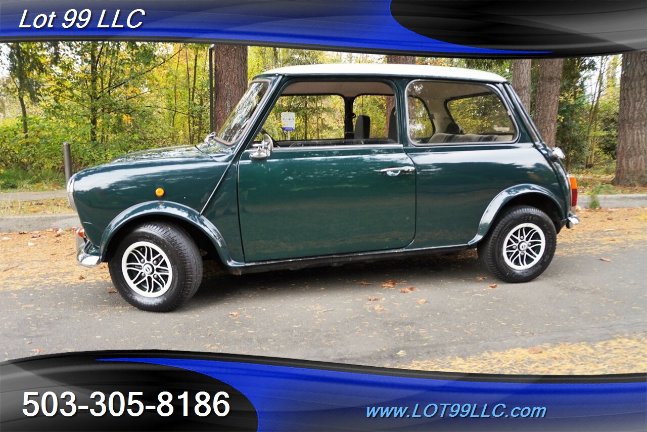 1974 MINI Cooper Classic British Racing Green 4 Speed White Roof   - Photo 5 - Milwaukie, OR 97267