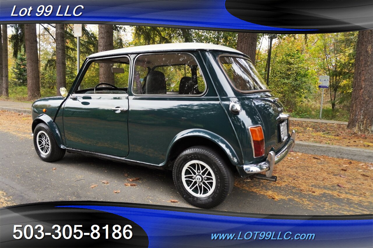 1974 MINI Cooper Classic British Racing Green 4 Speed White Roof   - Photo 11 - Milwaukie, OR 97267