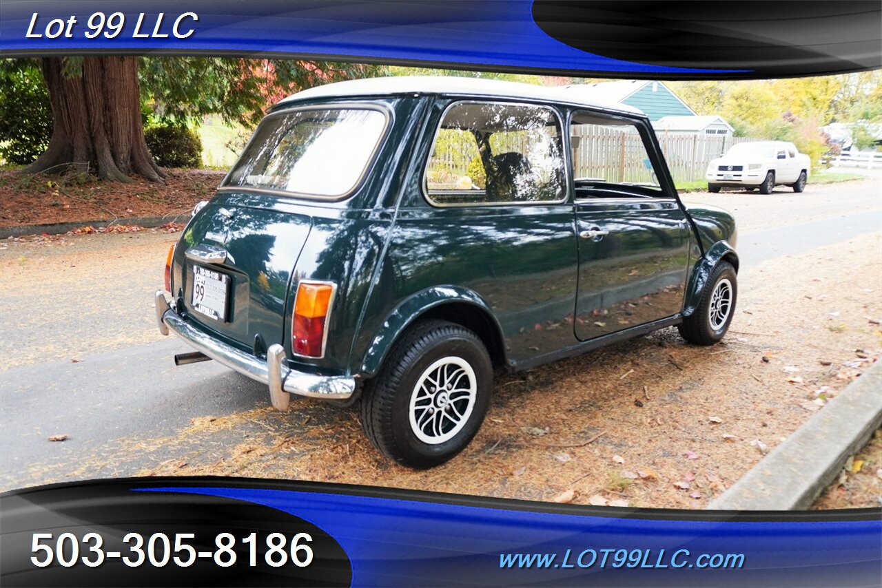 1974 MINI Cooper Classic British Racing Green 4 Speed White Roof   - Photo 9 - Milwaukie, OR 97267