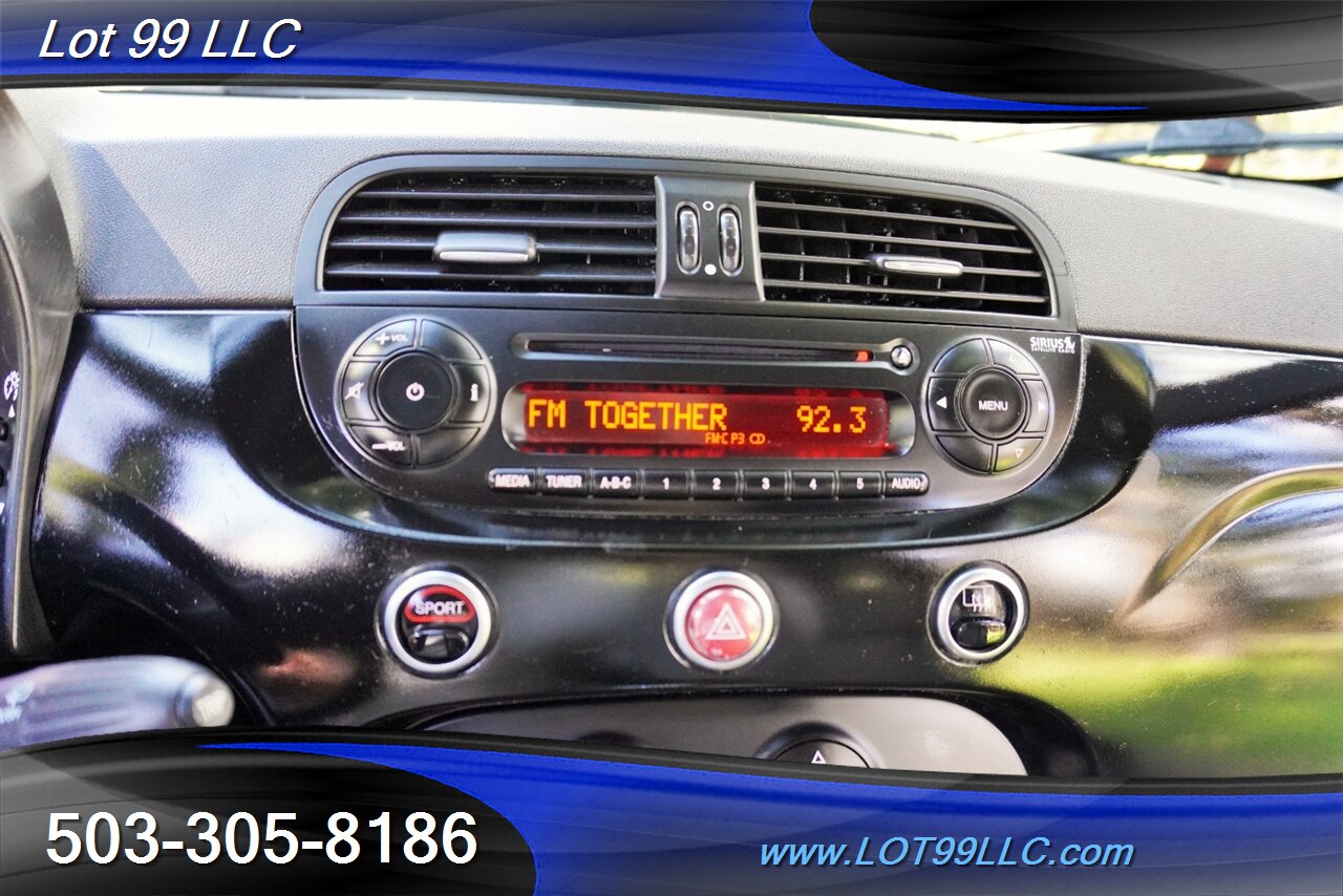 2013 FIAT 500 2 DR Sport Only 60k Low Miles 1.4L 5 Speed Manual  Premium Wheels Newer Tires - Photo 20 - Milwaukie, OR 97267