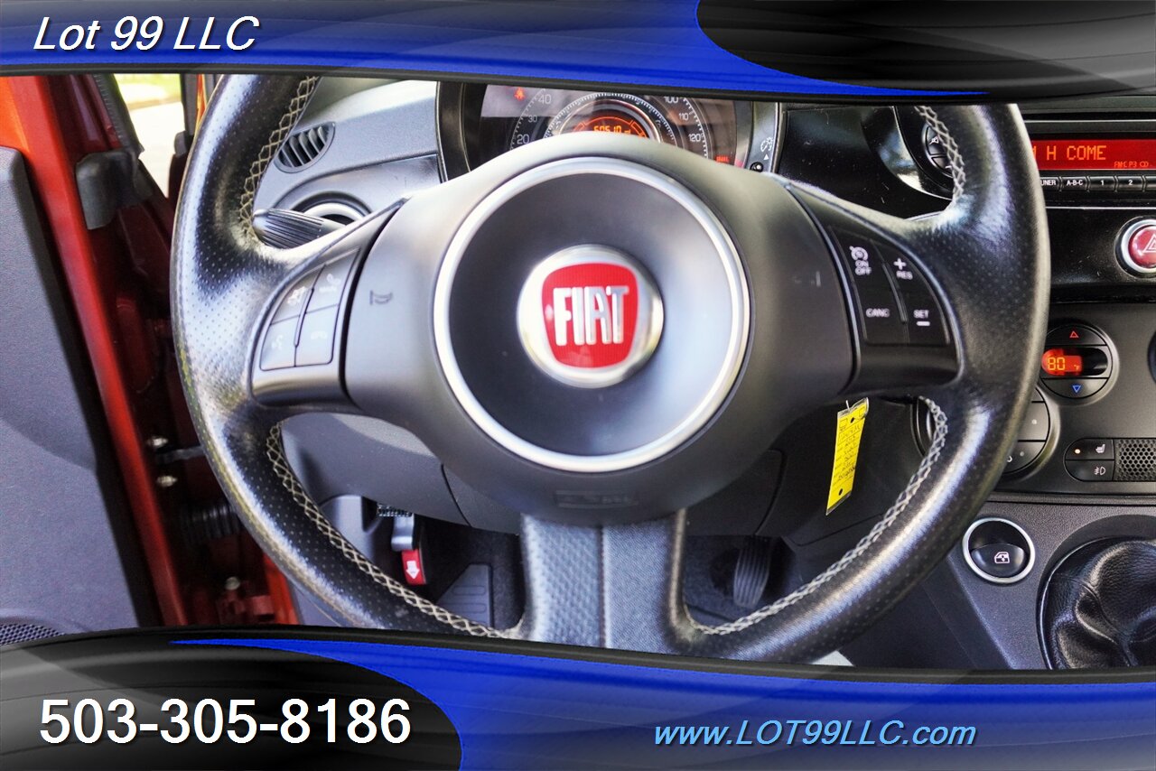 2013 FIAT 500 2 DR Sport Only 60k Low Miles 1.4L 5 Speed Manual  Premium Wheels Newer Tires - Photo 22 - Milwaukie, OR 97267