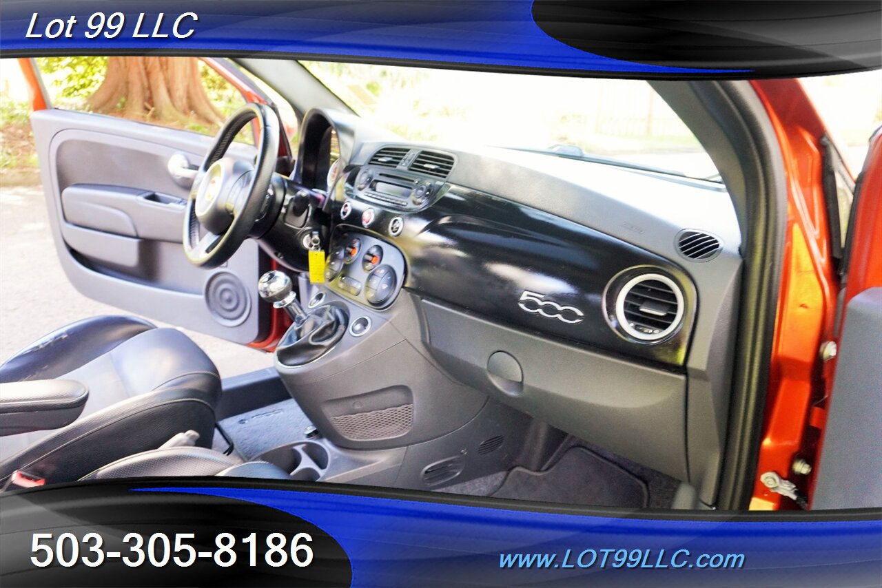 2013 FIAT 500 2 DR Sport Only 60k Low Miles 1.4L 5 Speed Manual  Premium Wheels Newer Tires - Photo 15 - Milwaukie, OR 97267