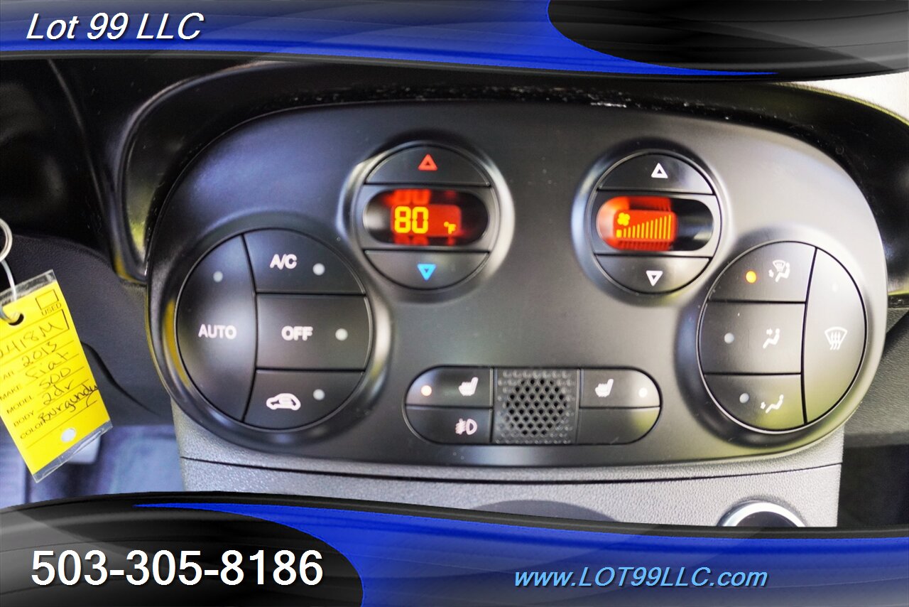 2013 FIAT 500 2 DR Sport Only 60k Low Miles 1.4L 5 Speed Manual  Premium Wheels Newer Tires - Photo 21 - Milwaukie, OR 97267