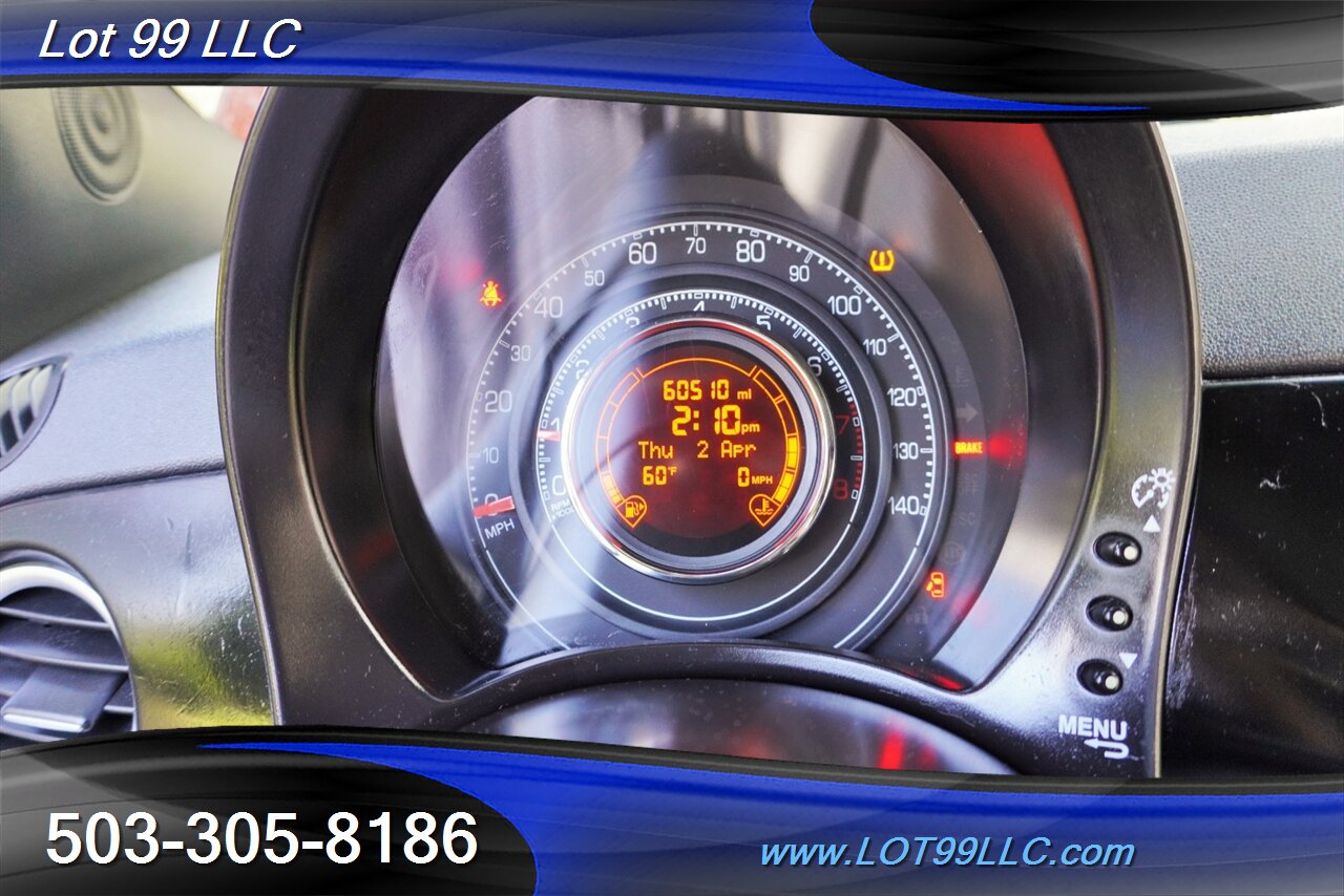 2013 FIAT 500 2 DR Sport Only 60k Low Miles 1.4L 5 Speed Manual  Premium Wheels Newer Tires - Photo 18 - Milwaukie, OR 97267