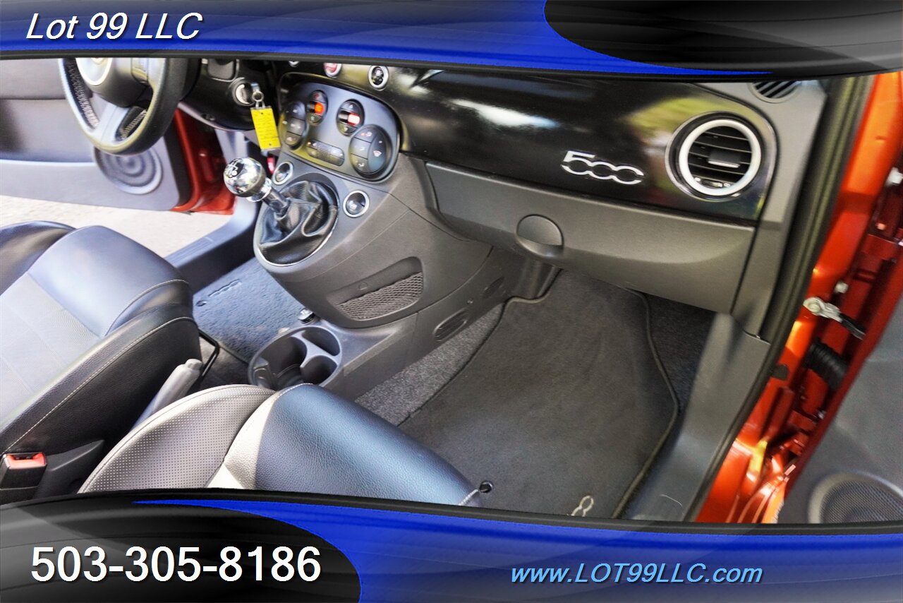 2013 FIAT 500 2 DR Sport Only 60k Low Miles 1.4L 5 Speed Manual  Premium Wheels Newer Tires - Photo 31 - Milwaukie, OR 97267