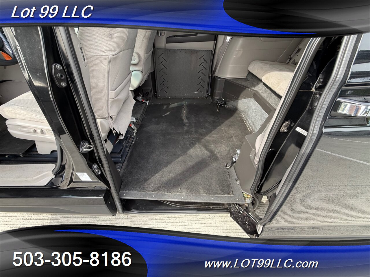 2011 Honda Odyssey EX WHEELCHAIR VAN Kneeling 30 " Power Ramp B&D TURN  TRANSFER SEAT  NEW TIRES Navigation - Photo 45 - Milwaukie, OR 97267