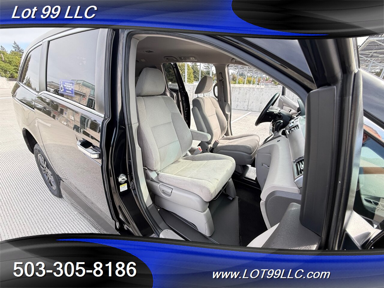 2011 Honda Odyssey EX WHEELCHAIR VAN Kneeling 30 " Power Ramp B&D TURN  TRANSFER SEAT  NEW TIRES Navigation - Photo 20 - Milwaukie, OR 97267