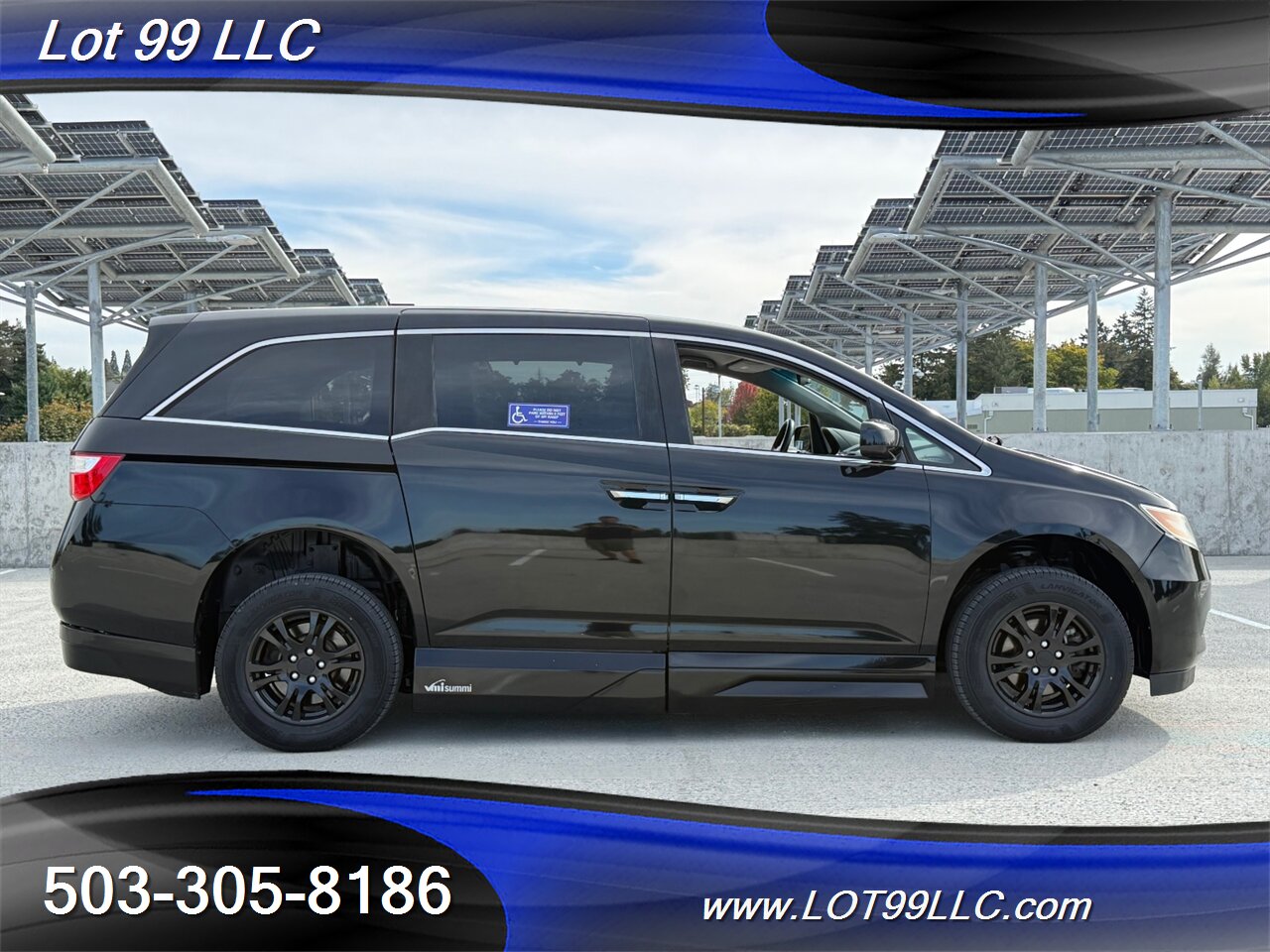 2011 Honda Odyssey EX WHEELCHAIR VAN Kneeling 30 " Power Ramp B&D TURN  TRANSFER SEAT  NEW TIRES Navigation - Photo 13 - Milwaukie, OR 97267