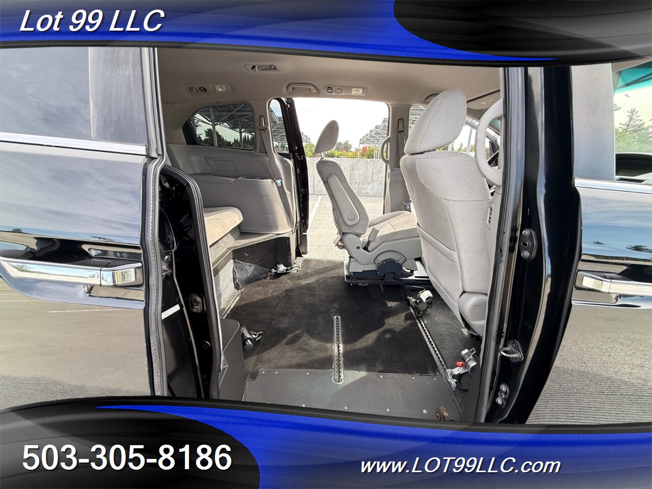 2011 Honda Odyssey EX WHEELCHAIR VAN Kneeling 30 " Power Ramp B&D TURN  TRANSFER SEAT  NEW TIRES Navigation - Photo 6 - Milwaukie, OR 97267