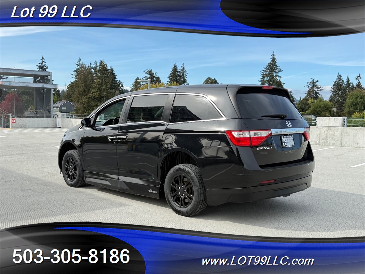 2011 Honda Odyssey EX WHEELCHAIR VAN Kneeling 30 " Power Ramp B&D TURN  TRANSFER SEAT  NEW TIRES Navigation - Photo 16 - Milwaukie, OR 97267