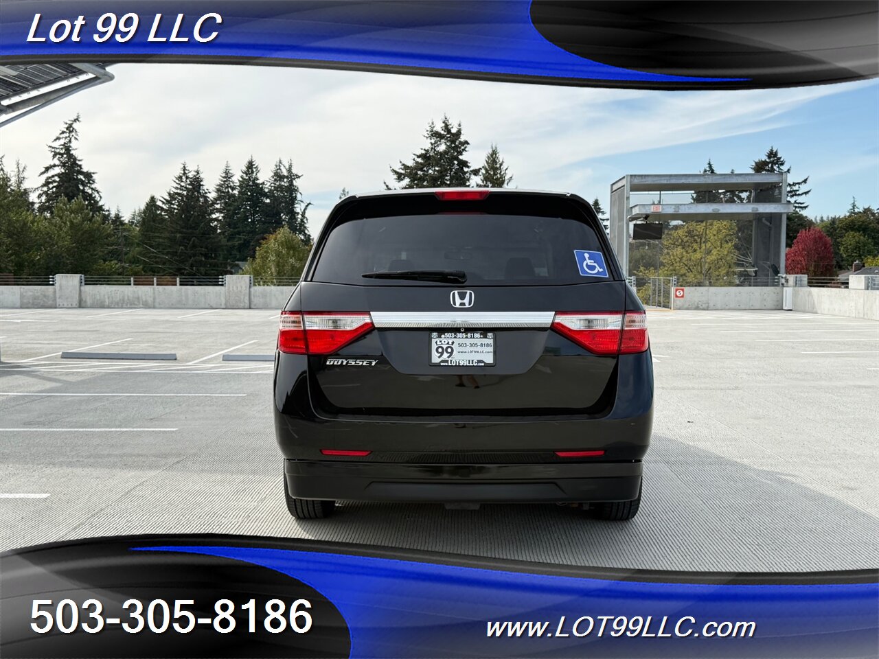 2011 Honda Odyssey EX WHEELCHAIR VAN Kneeling 30 " Power Ramp B&D TURN  TRANSFER SEAT  NEW TIRES Navigation - Photo 15 - Milwaukie, OR 97267