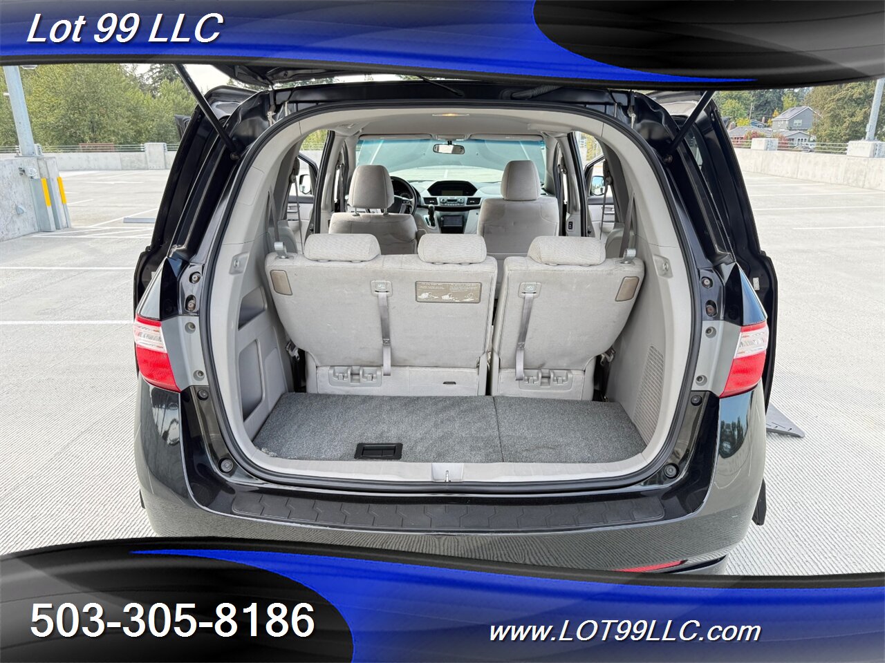 2011 Honda Odyssey EX WHEELCHAIR VAN Kneeling 30 " Power Ramp B&D TURN  TRANSFER SEAT  NEW TIRES Navigation - Photo 25 - Milwaukie, OR 97267