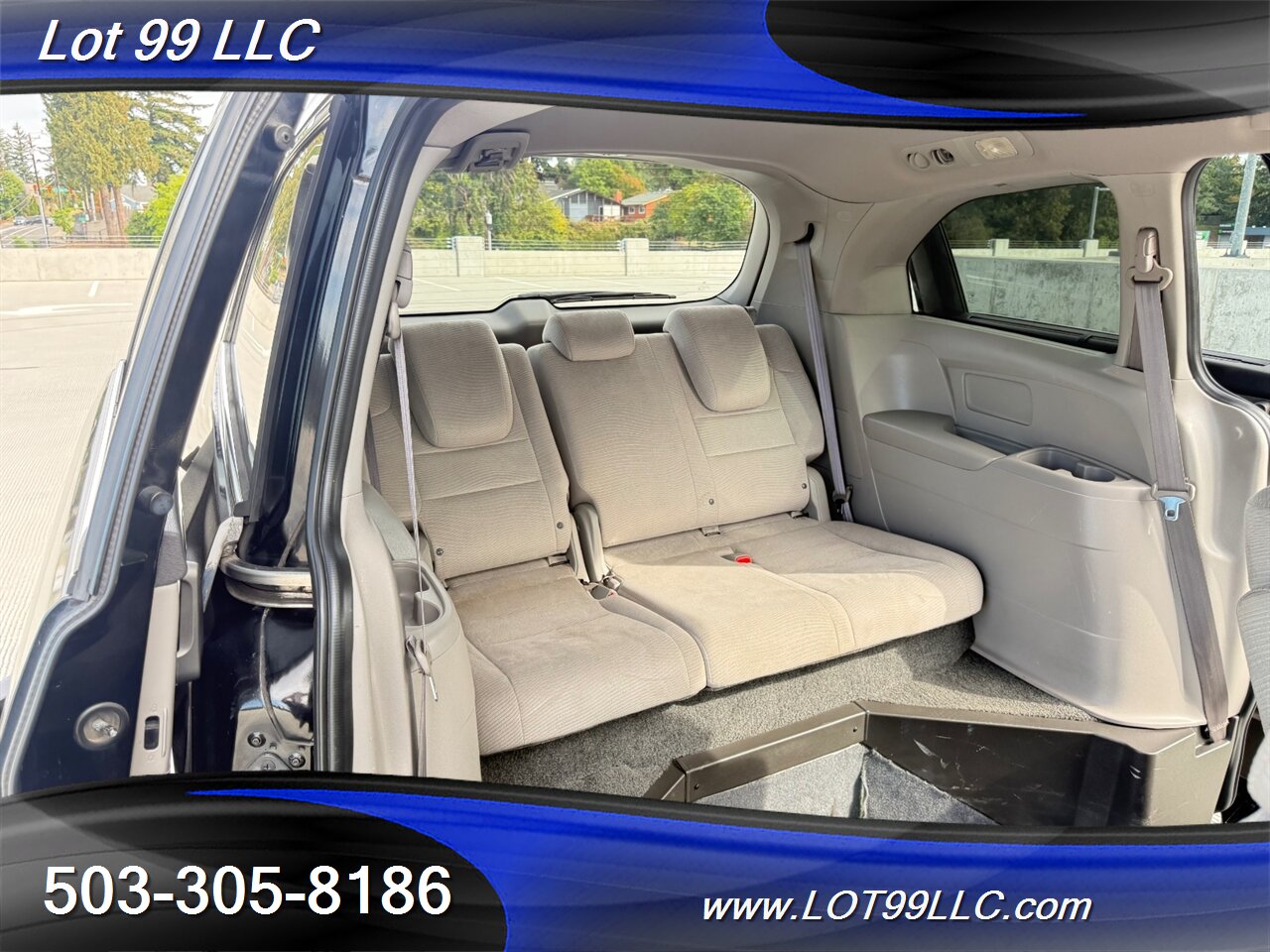 2011 Honda Odyssey EX WHEELCHAIR VAN Kneeling 30 " Power Ramp B&D TURN  TRANSFER SEAT  NEW TIRES Navigation - Photo 47 - Milwaukie, OR 97267