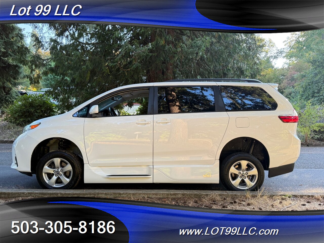 2020 Toyota Sienna LE 67k Miles WHEELCHAIR VAN New Tires Navi Cam   - Photo 5 - Milwaukie, OR 97267