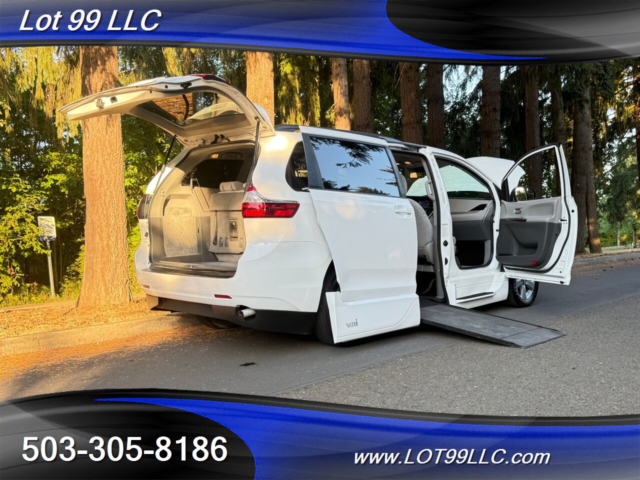 2020 Toyota Sienna LE 67k Miles WHEELCHAIR VAN New Tires Navi Cam   - Photo 44 - Milwaukie, OR 97267