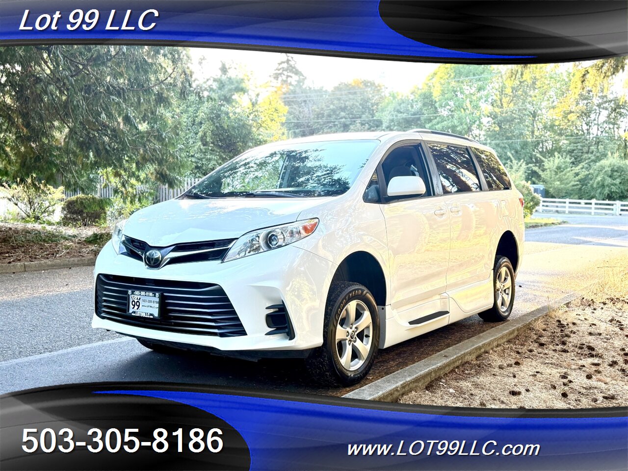 2020 Toyota Sienna LE 67k Miles WHEELCHAIR VAN New Tires Navi Cam   - Photo 6 - Milwaukie, OR 97267