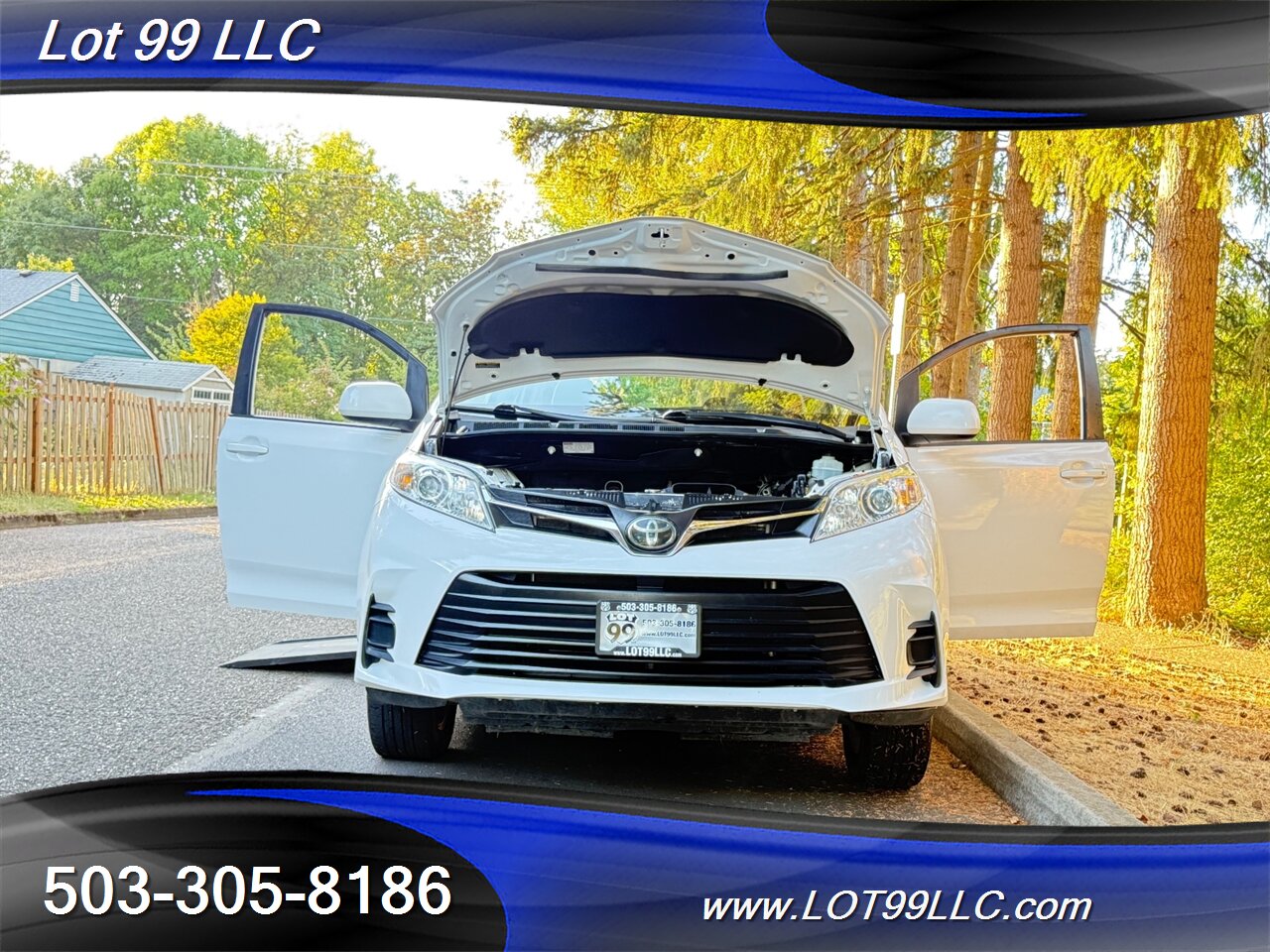 2020 Toyota Sienna LE 67k Miles WHEELCHAIR VAN New Tires Navi Cam   - Photo 55 - Milwaukie, OR 97267