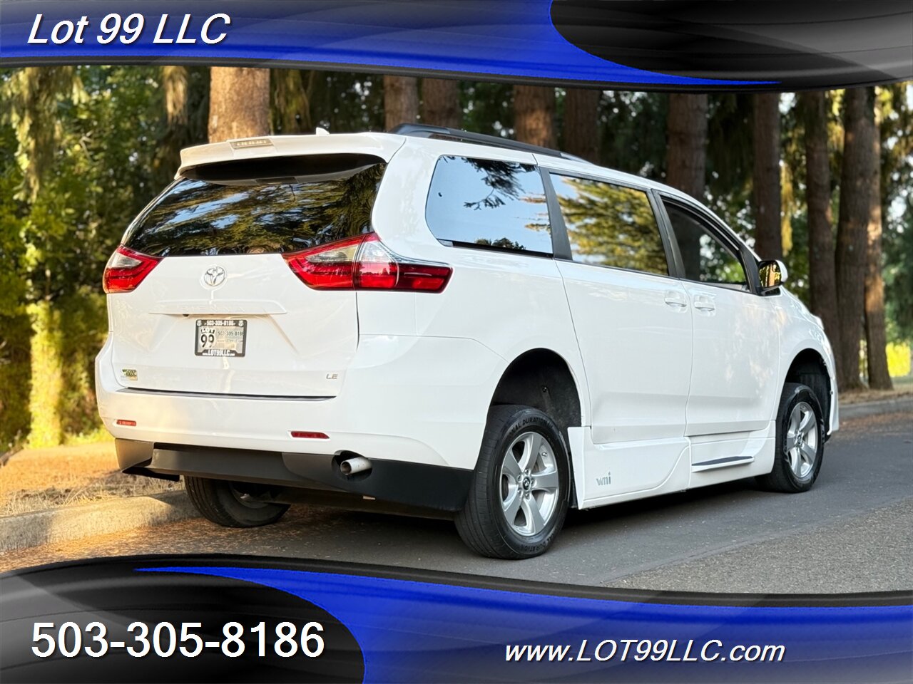 2020 Toyota Sienna LE 67k Miles WHEELCHAIR VAN New Tires Navi Cam   - Photo 10 - Milwaukie, OR 97267