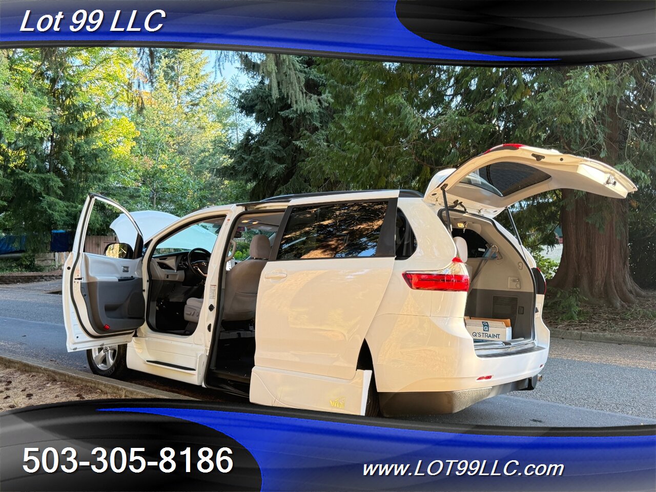 2020 Toyota Sienna LE 67k Miles WHEELCHAIR VAN New Tires Navi Cam   - Photo 63 - Milwaukie, OR 97267