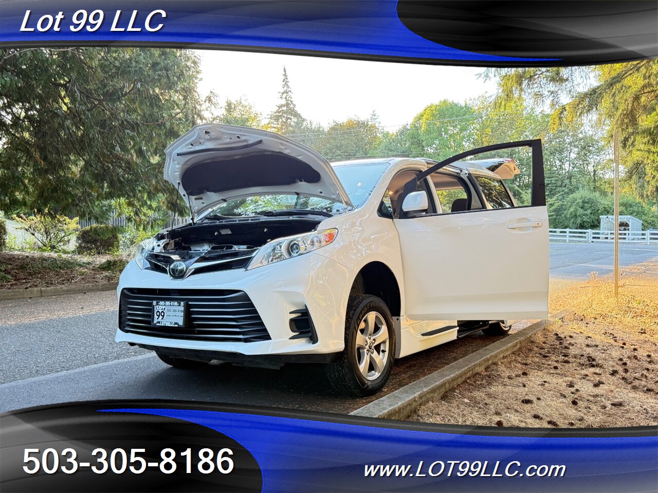 2020 Toyota Sienna LE 67k Miles WHEELCHAIR VAN New Tires Navi Cam   - Photo 60 - Milwaukie, OR 97267