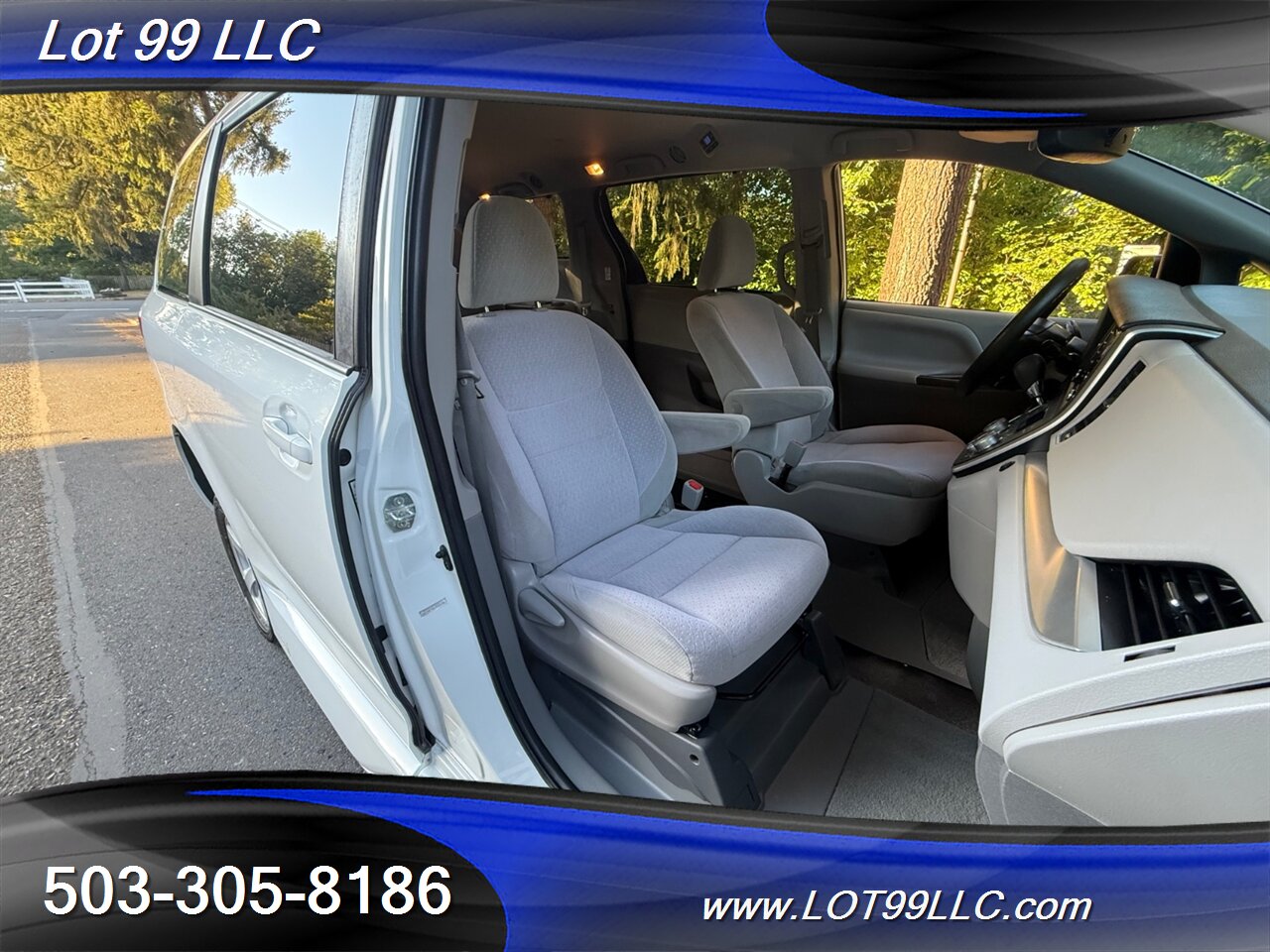 2020 Toyota Sienna LE 67k Miles WHEELCHAIR VAN New Tires Navi Cam   - Photo 34 - Milwaukie, OR 97267