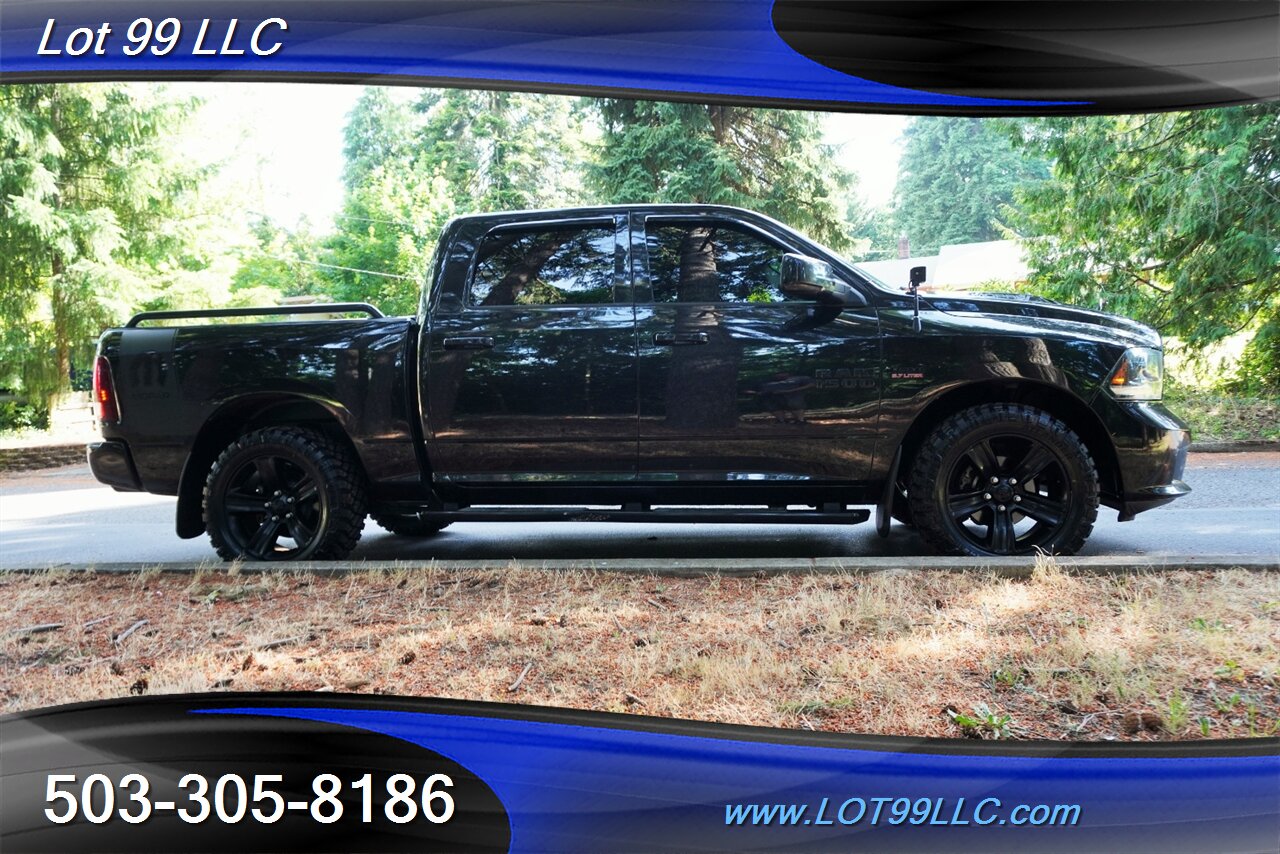 2015 RAM 1500 Sport 4x4 V8 HEMI Auto Heated leather Seats Black Wheels NEW TIRES Short Bed Local Trade - Photo 8 - Milwaukie, OR 97267