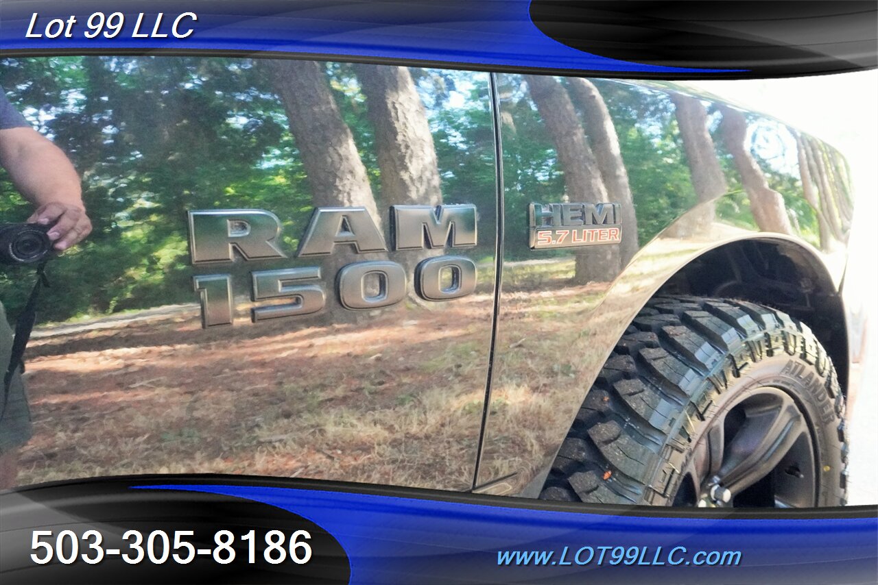 2015 RAM 1500 Sport 4x4 V8 HEMI Auto Heated leather Seats Black Wheels NEW TIRES Short Bed Local Trade - Photo 35 - Milwaukie, OR 97267