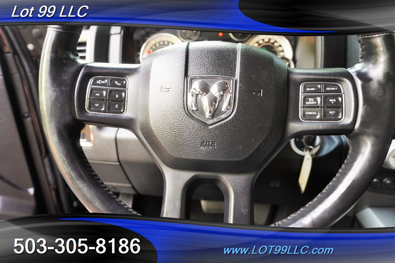 2015 RAM 1500 Sport 4x4 V8 HEMI Auto Heated leather Seats Black Wheels NEW TIRES Short Bed Local Trade - Photo 25 - Milwaukie, OR 97267