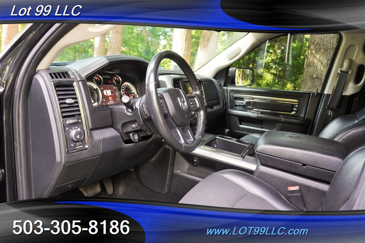2015 RAM 1500 Sport 4x4 V8 HEMI Auto Heated leather Seats Black Wheels NEW TIRES Short Bed Local Trade - Photo 12 - Milwaukie, OR 97267
