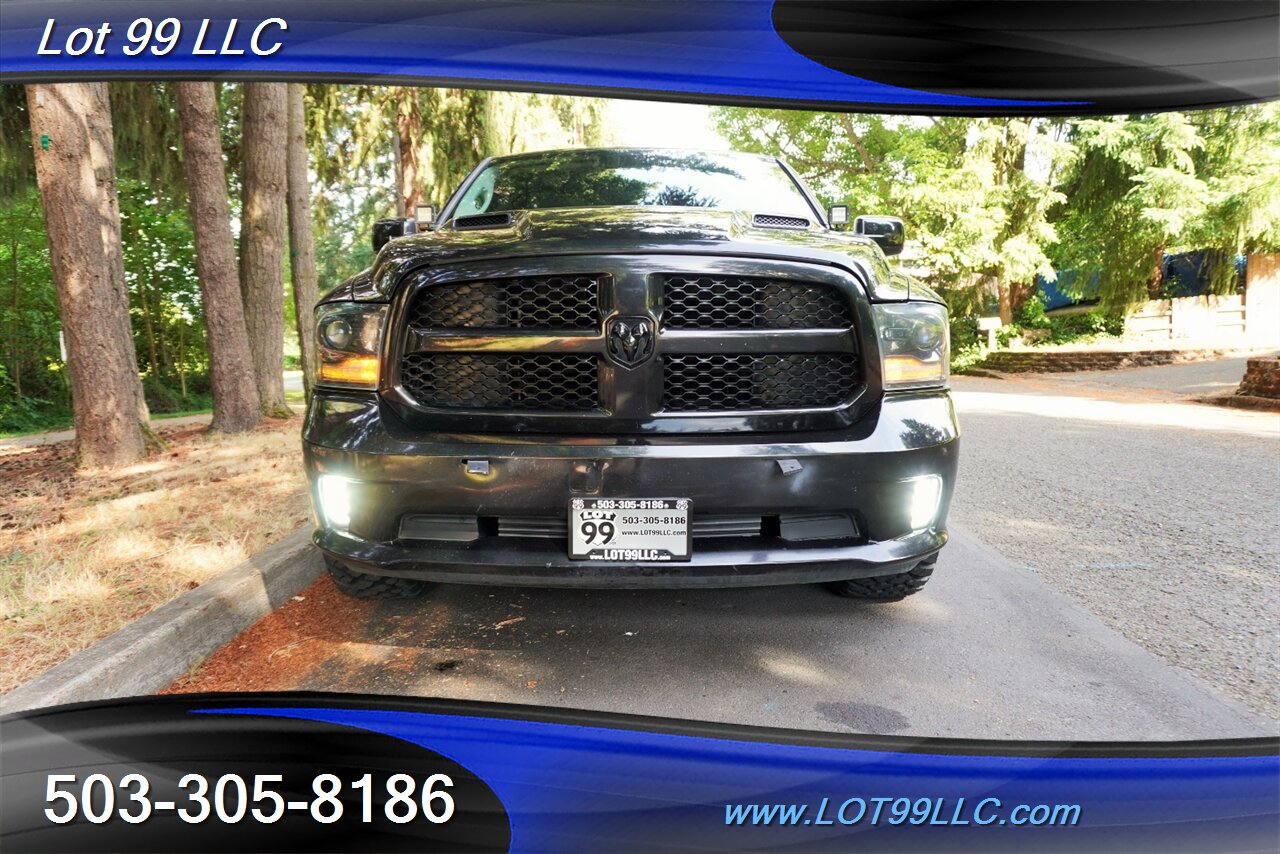 2015 RAM 1500 Sport 4x4 V8 HEMI Auto Heated leather Seats Black Wheels NEW TIRES Short Bed Local Trade - Photo 6 - Milwaukie, OR 97267