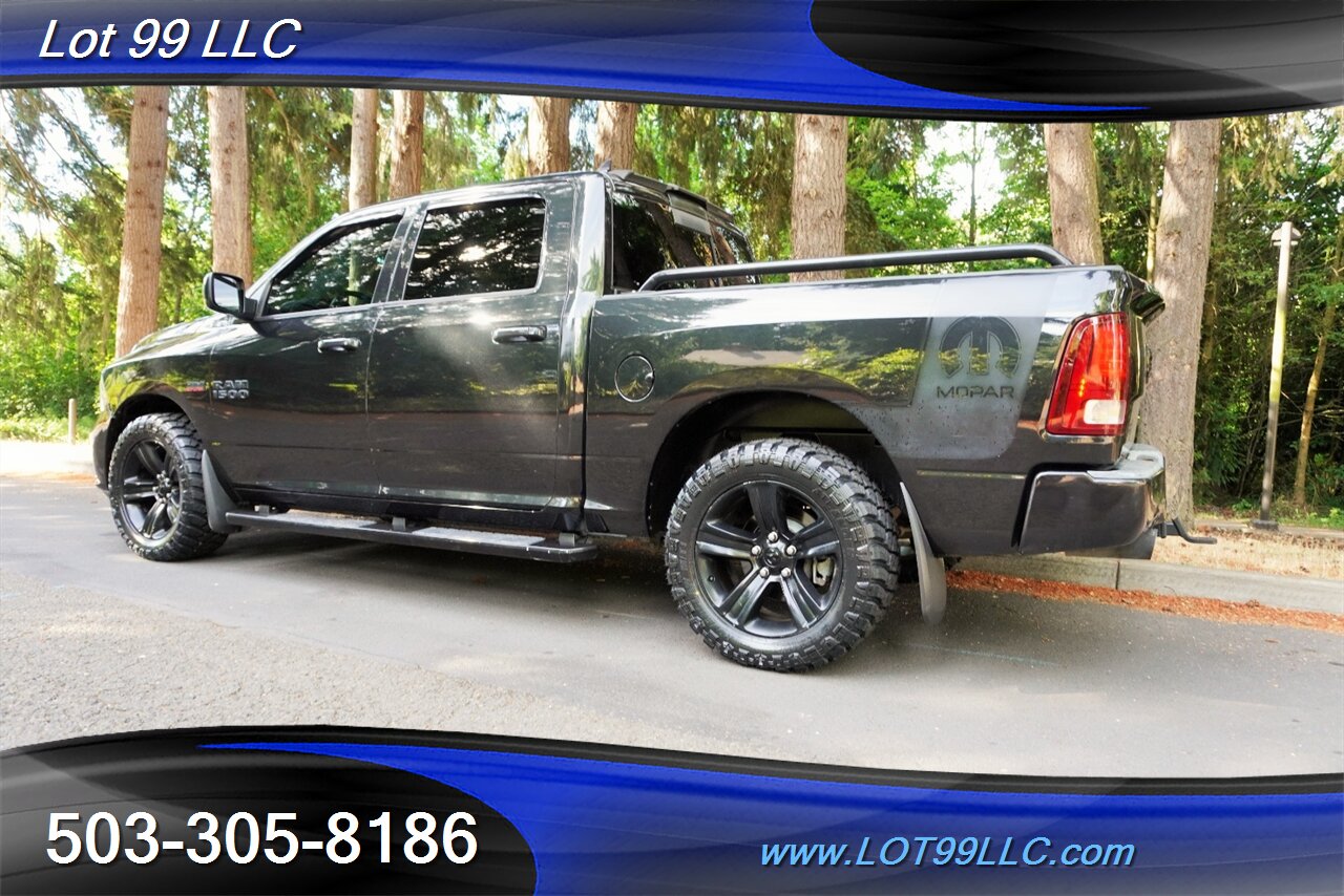 2015 RAM 1500 Sport 4x4 V8 HEMI Auto Heated leather Seats Black Wheels NEW TIRES Short Bed Local Trade - Photo 11 - Milwaukie, OR 97267