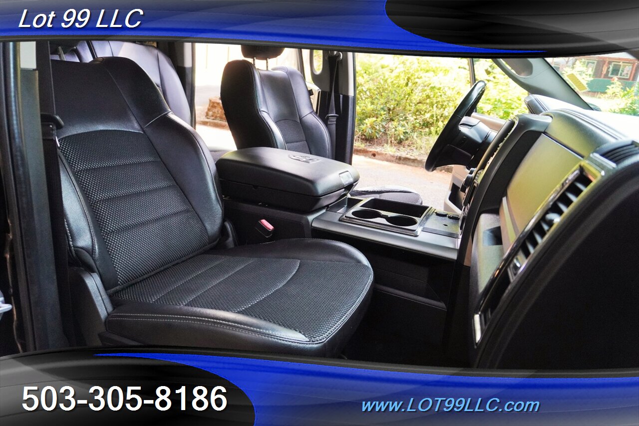 2015 RAM 1500 Sport 4x4 V8 HEMI Auto Heated leather Seats Black Wheels NEW TIRES Short Bed Local Trade - Photo 18 - Milwaukie, OR 97267