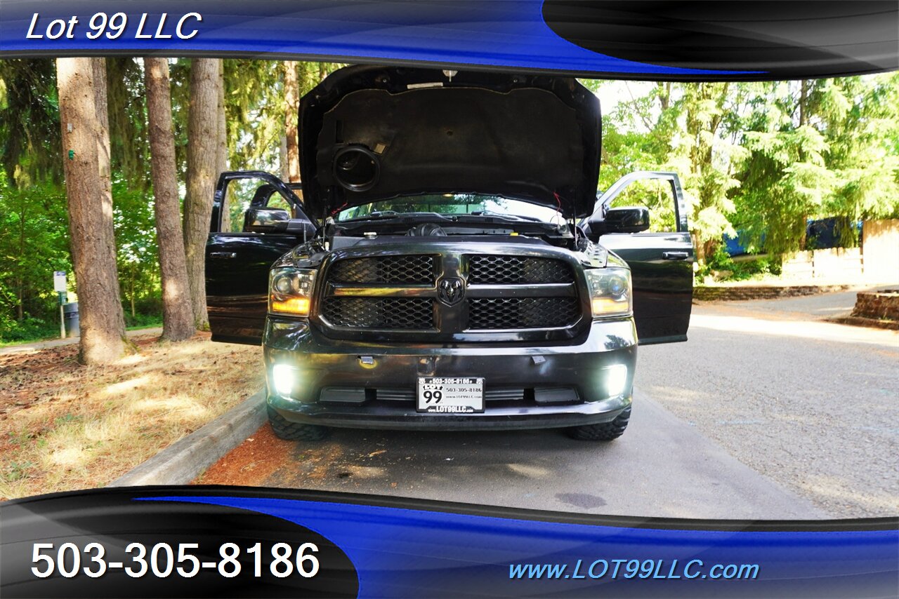 2015 RAM 1500 Sport 4x4 V8 HEMI Auto Heated leather Seats Black Wheels NEW TIRES Short Bed Local Trade - Photo 28 - Milwaukie, OR 97267