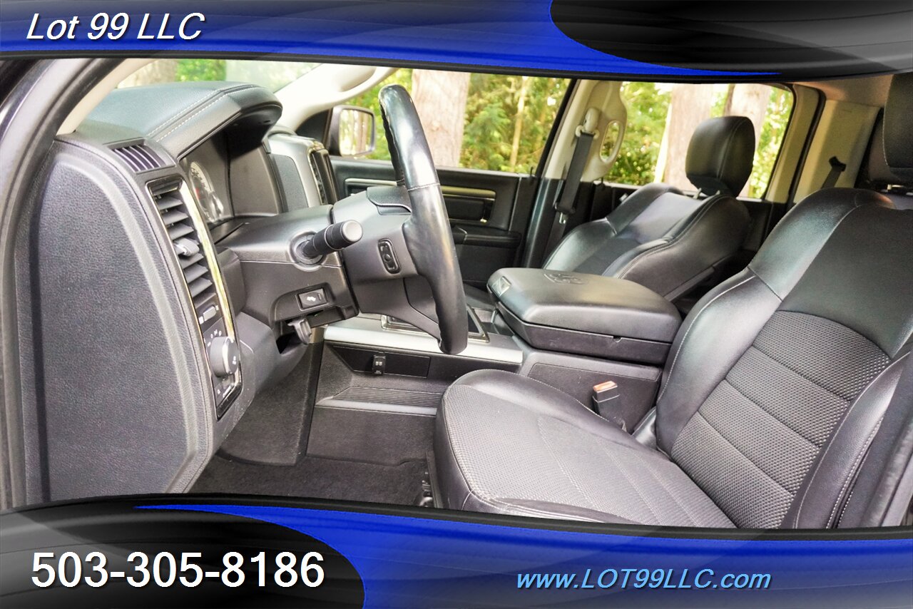 2015 RAM 1500 Sport 4x4 V8 HEMI Auto Heated leather Seats Black Wheels NEW TIRES Short Bed Local Trade - Photo 2 - Milwaukie, OR 97267