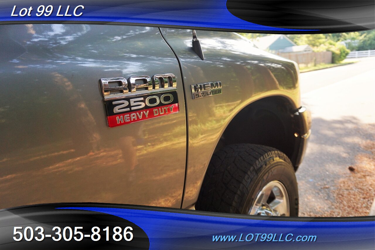 2009 Dodge Ram 2500 SLT 4X4 V8 HEMI Auto ONLY 44K Actual Miles 1 OWNER - Photo 31 - Milwaukie, OR 97267