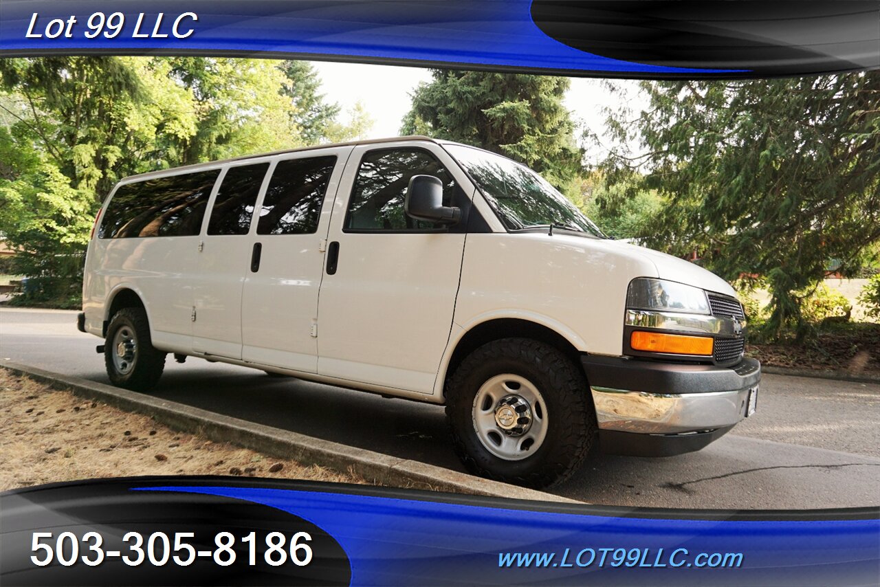 2017 Chevrolet Express LT 3500 15 Passenger Van V8 4.8L Auto BFG Tires   - Photo 7 - Milwaukie, OR 97267