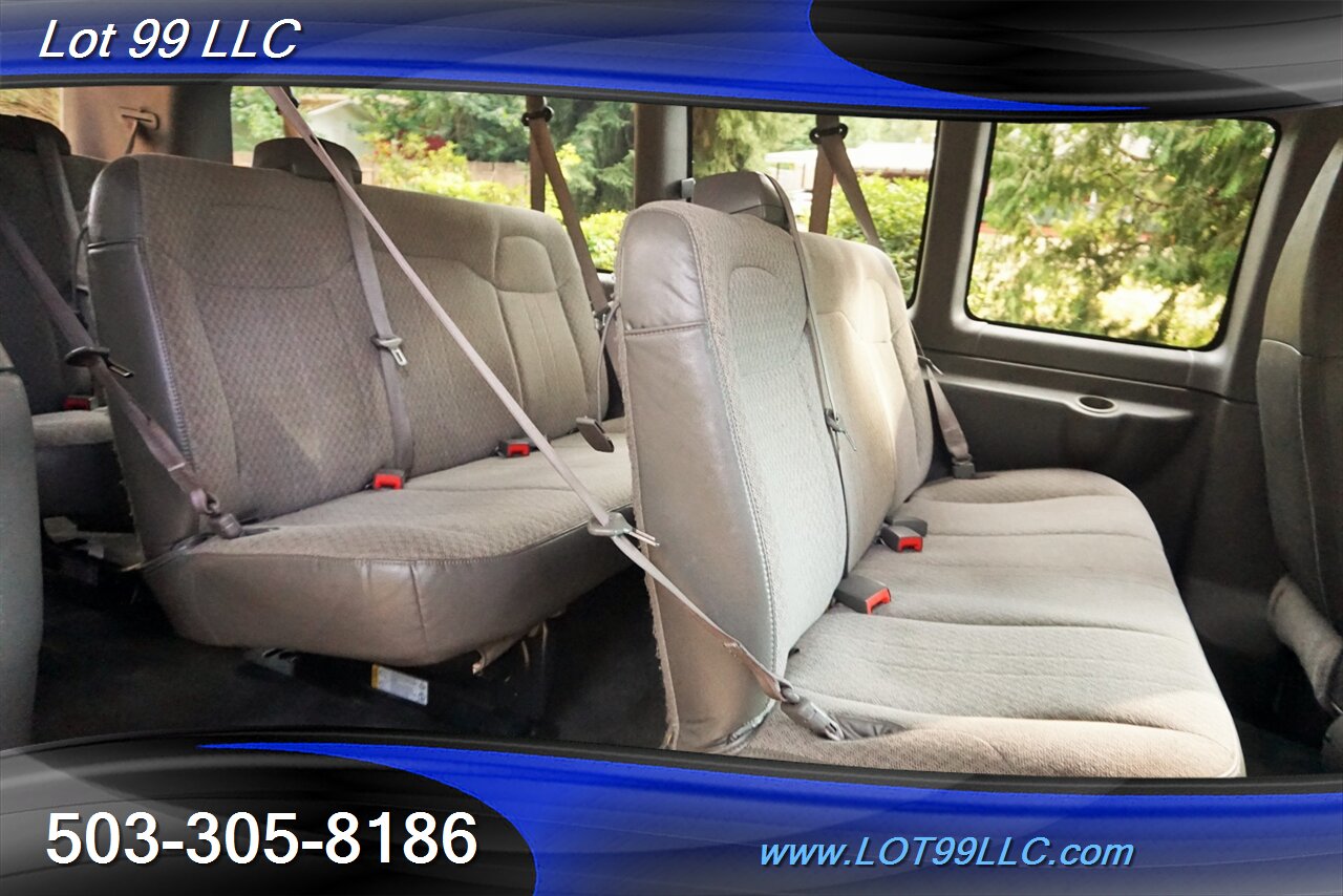 2017 Chevrolet Express LT 3500 15 Passenger Van V8 4.8L Auto BFG Tires   - Photo 14 - Milwaukie, OR 97267