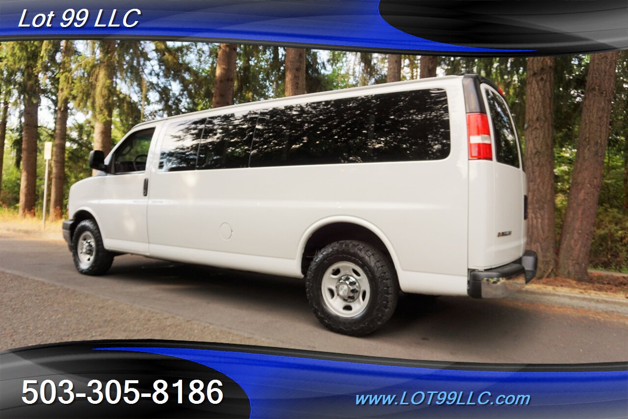 2017 Chevrolet Express LT 3500 15 Passenger Van V8 4.8L Auto BFG Tires   - Photo 11 - Milwaukie, OR 97267
